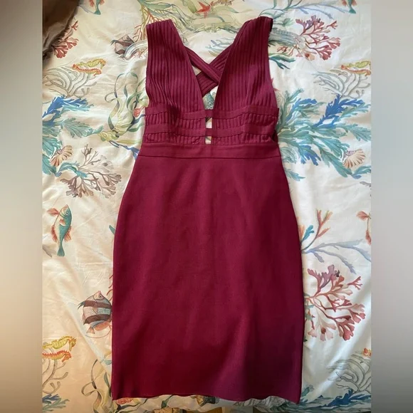windsor burgundy dress prom dress size 2, windsor. burgundy, small, brand new with a tag, just  bought